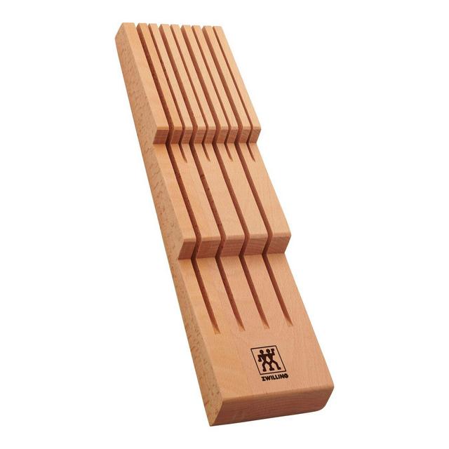 Beechwood, In-drawer Knife Organizer