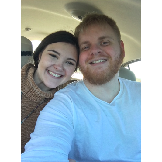 The day we got our wedding bands and some cheesecake (2022).