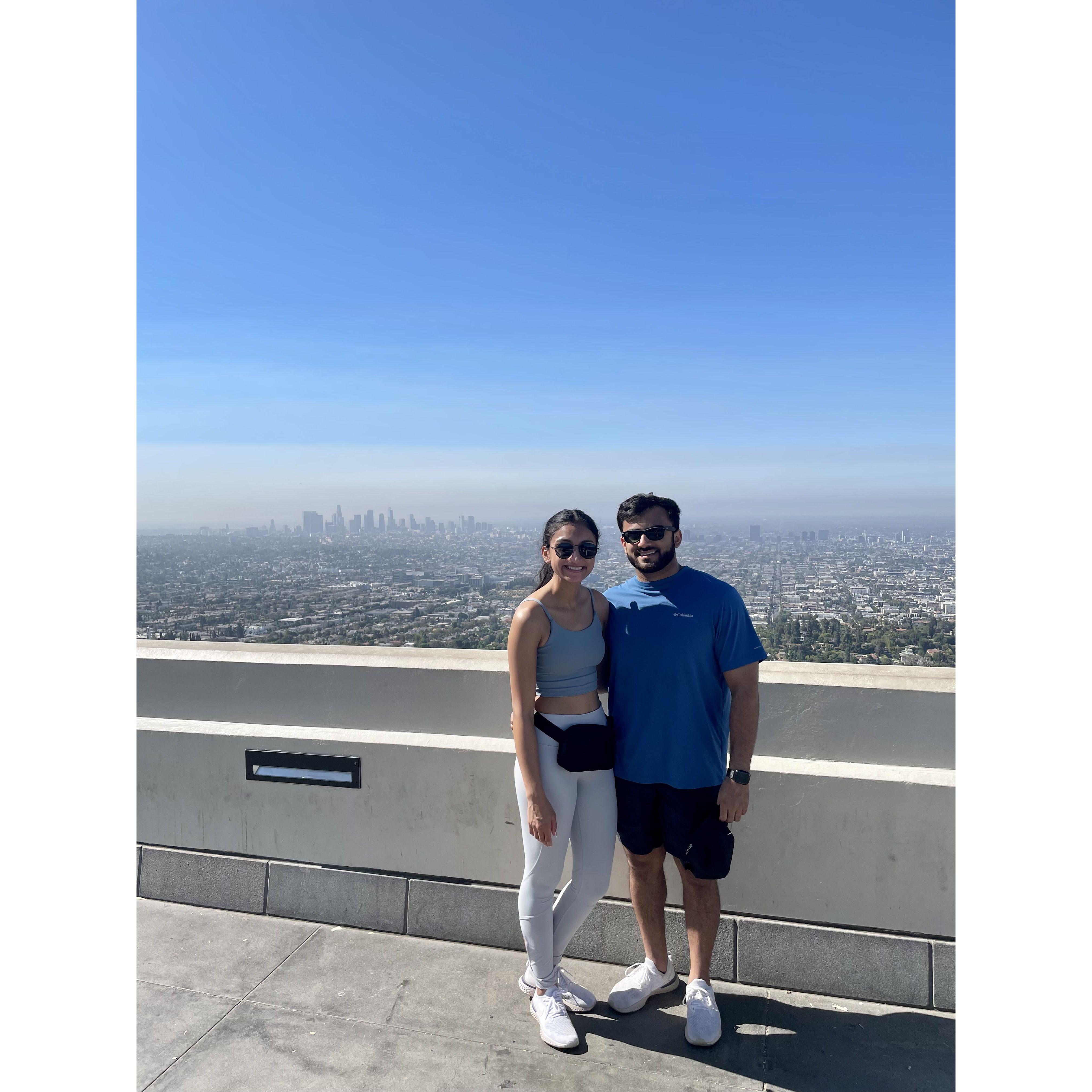 2021 - Our first out of state trip to Los Angeles, CA.