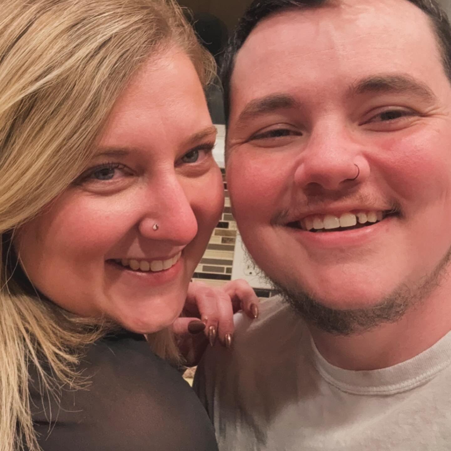 One of the first picture we ever took together and one of our favorites.