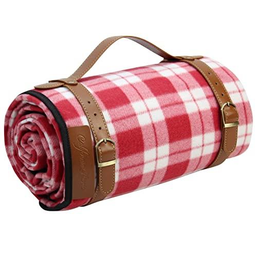 Picnic Blanket Waterproof Extra Large | Beach Blanket Sand Proof Oversized Waterproof | Great Festival Blanket and Picnic Mat | Water Resistant Heavy Duty Wet Lawn Blanket Backing for Outdoor Picnics