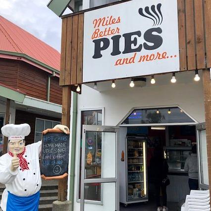 Lunch at Miles Better Pies! A NZ bucket-list:)