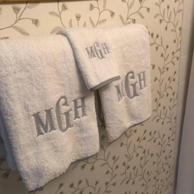 Piped Edge Weezie Bath Towel