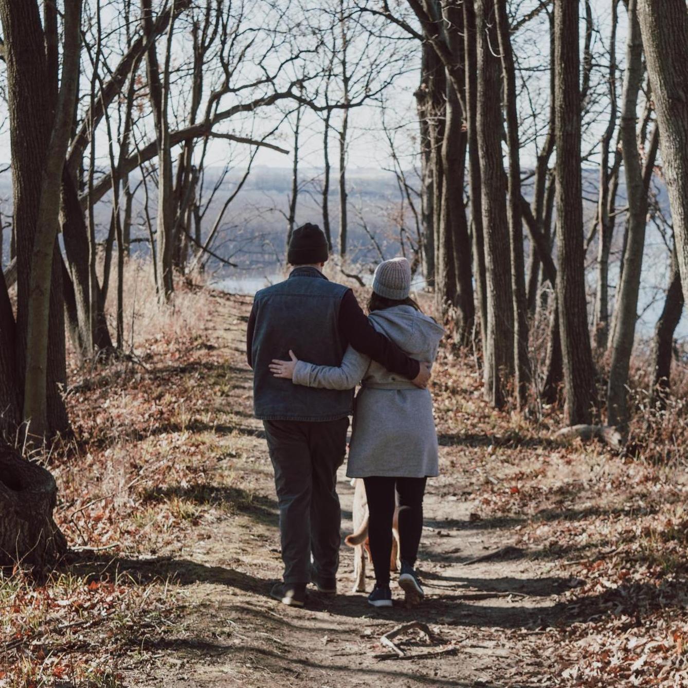 This photo was taken right after Spencer popped the question!