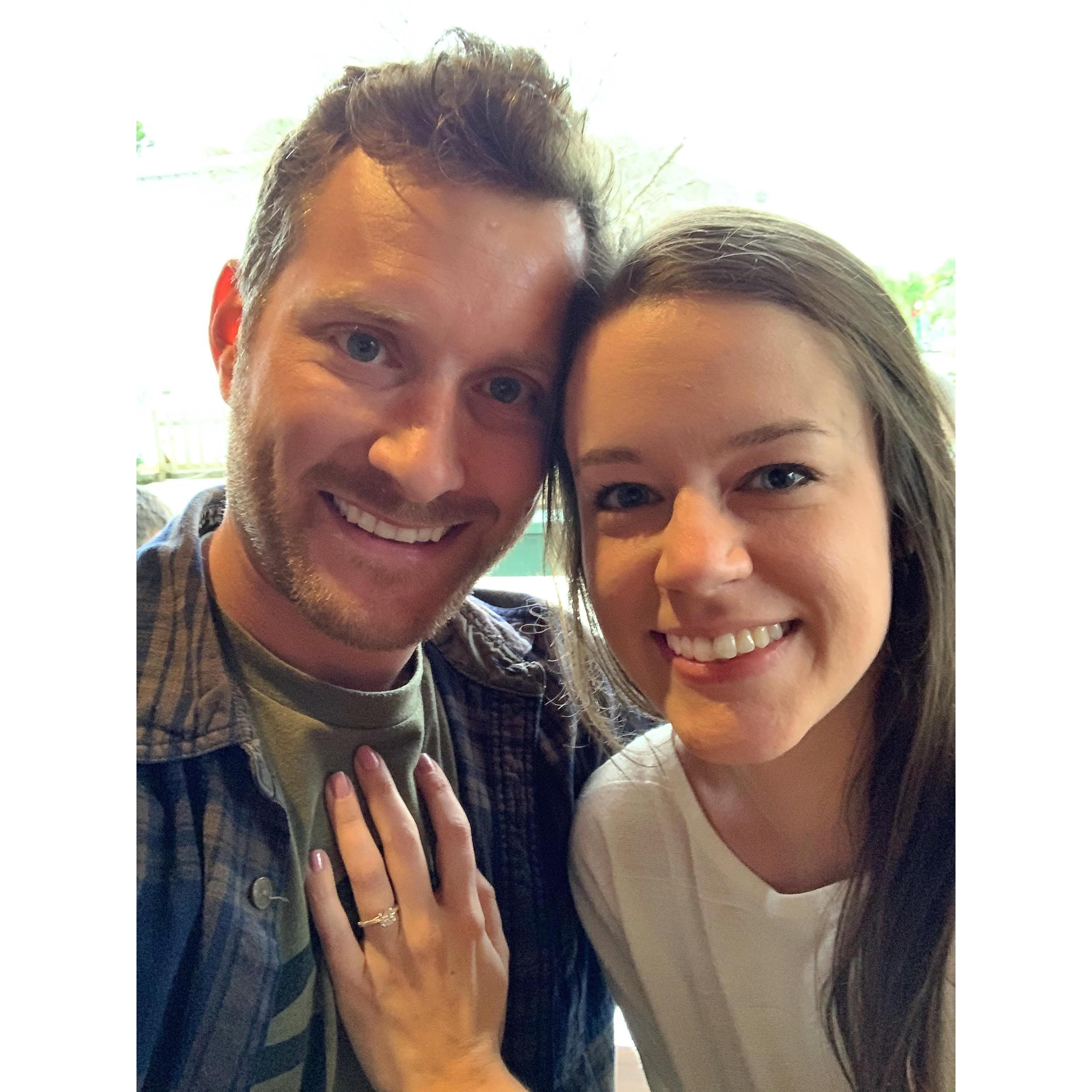 Right after Tyler proposed!