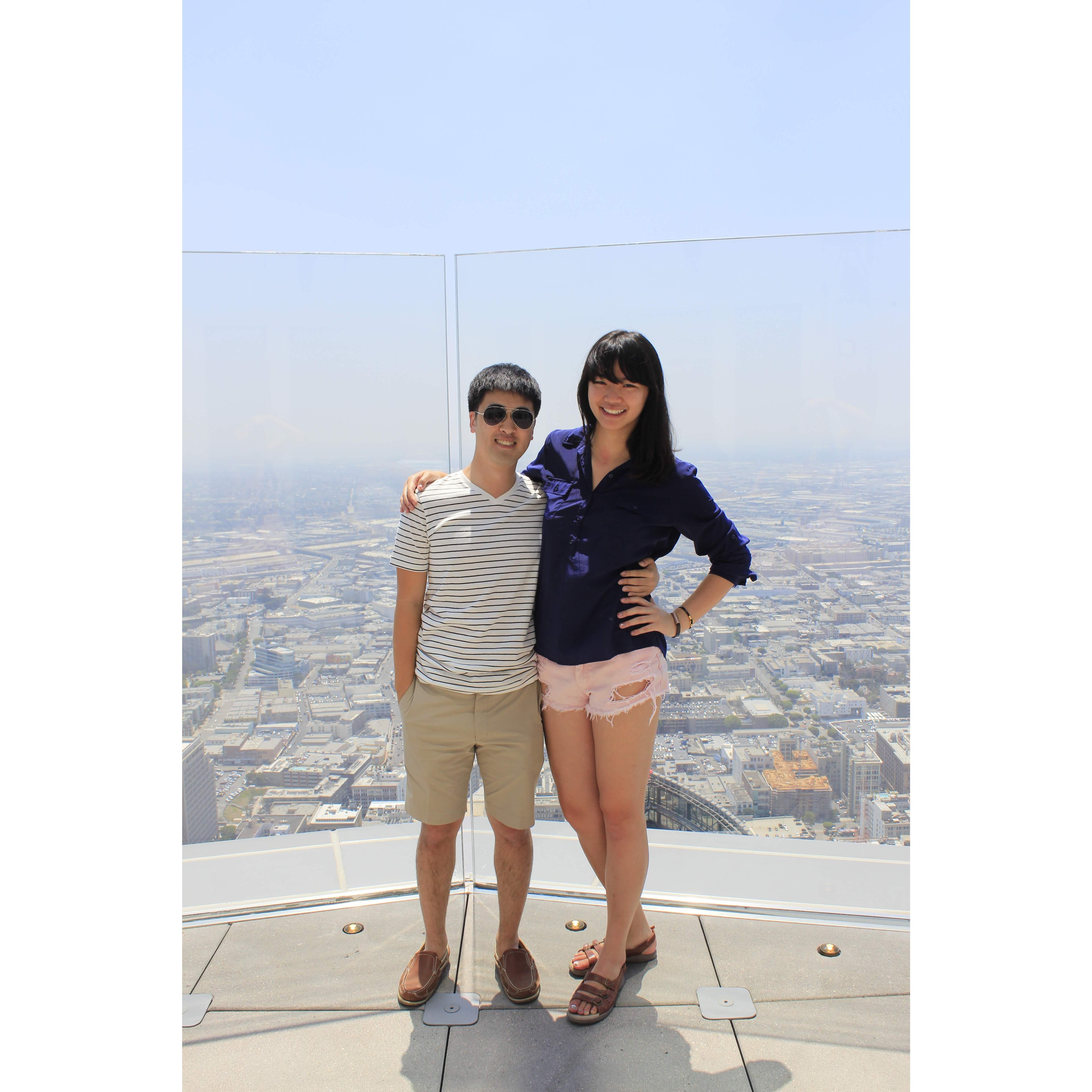 First trip together to the West Coast! LA circa 2016. We both lived in DC at the time, but were about to part ways again for Memphis (Han Jun) and NYC (Julia).