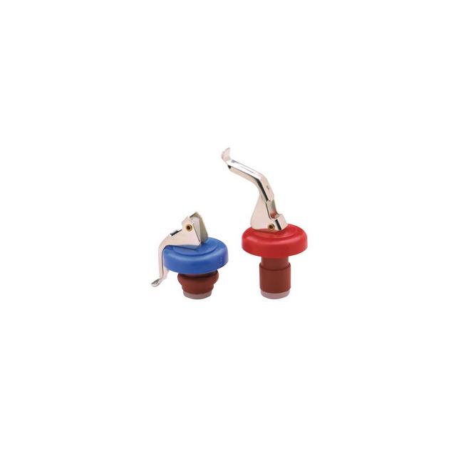 Norpro 3 Piece Air Tight Bottle Stopper Set for Wine and Liquor Bottles