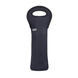 BUILT NY Neoprene Wine/Water Bottle Tote, Black