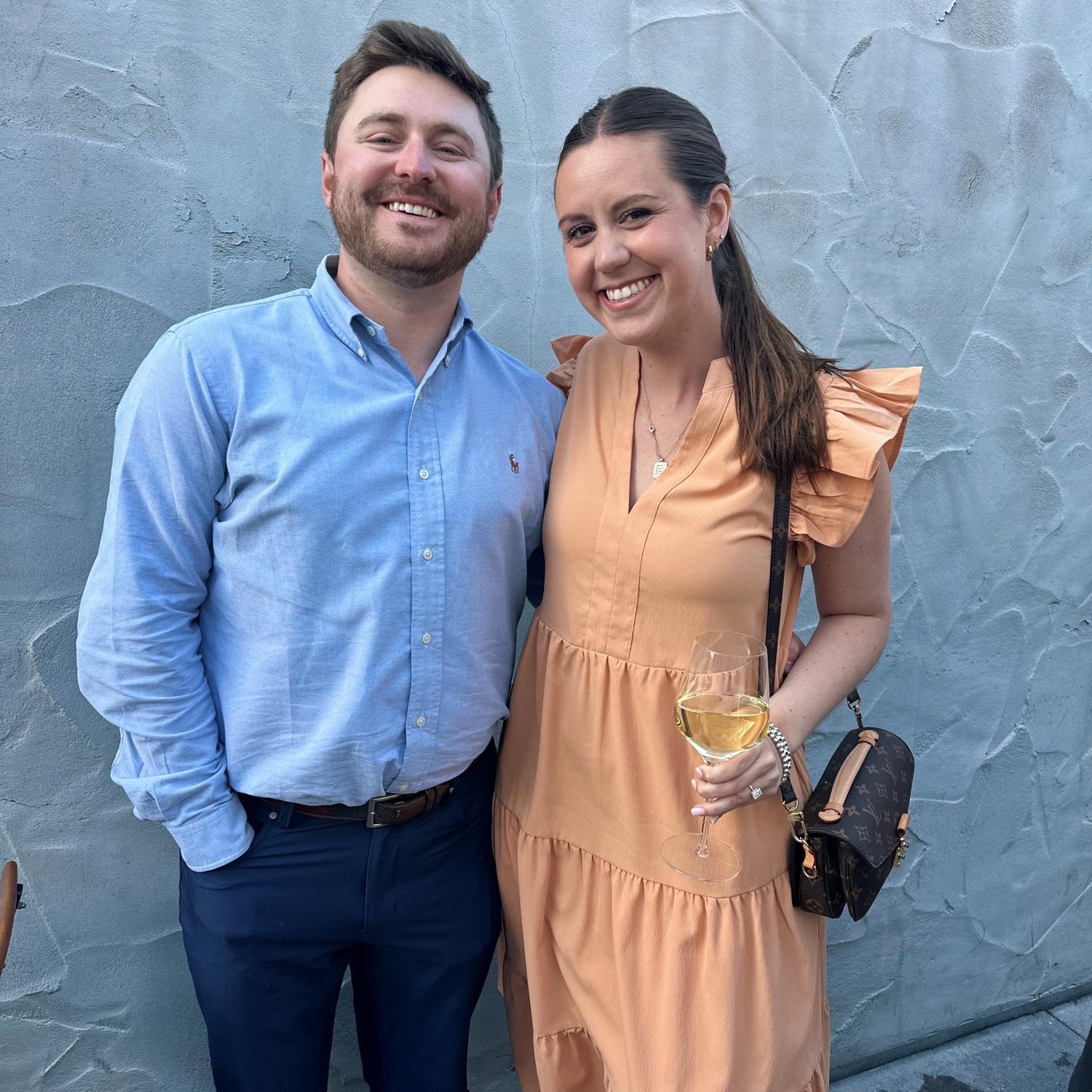 California rehearsal dinner for Hailey and Cooper April 2024