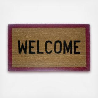 Border Welcome Mat