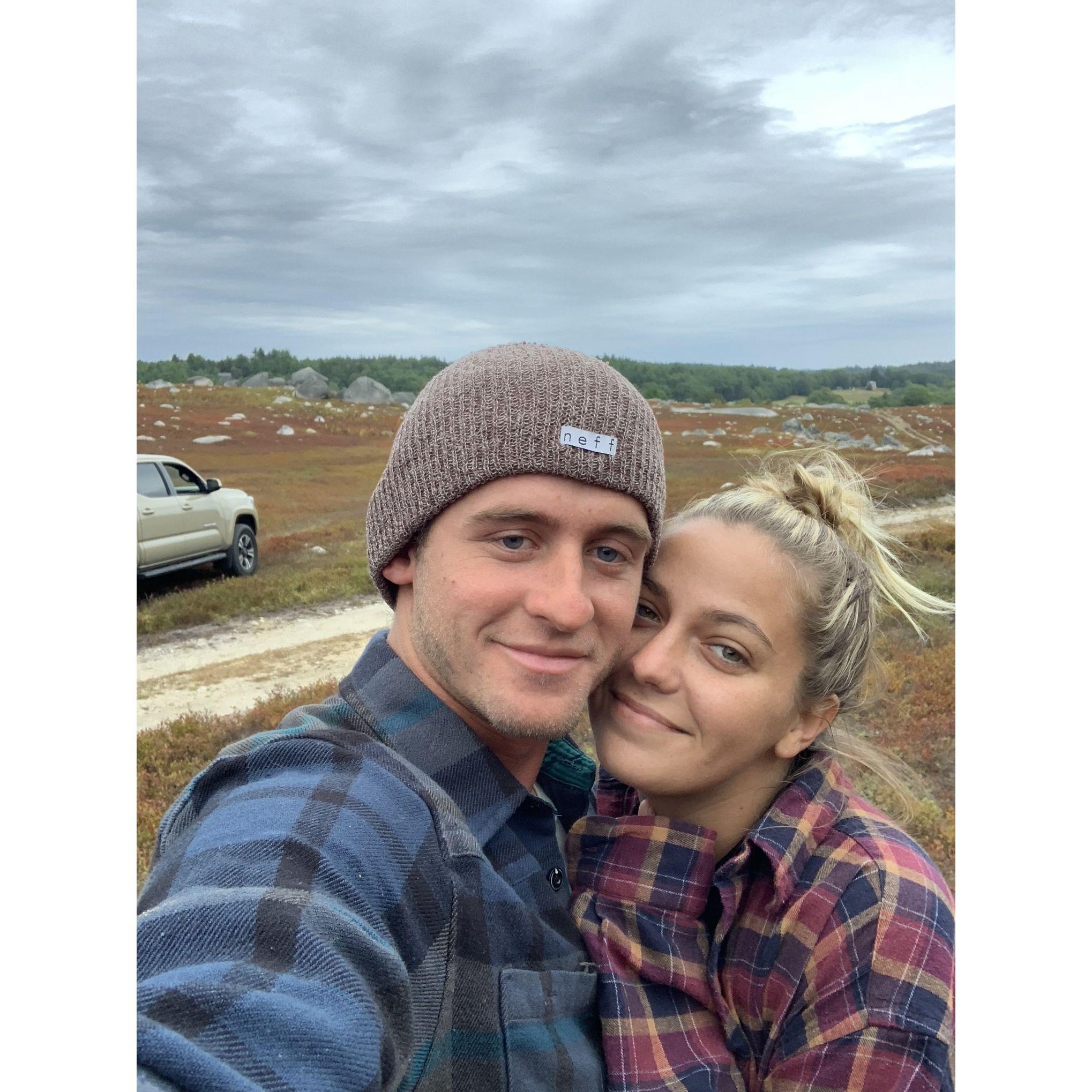 our first road trip (Maine)