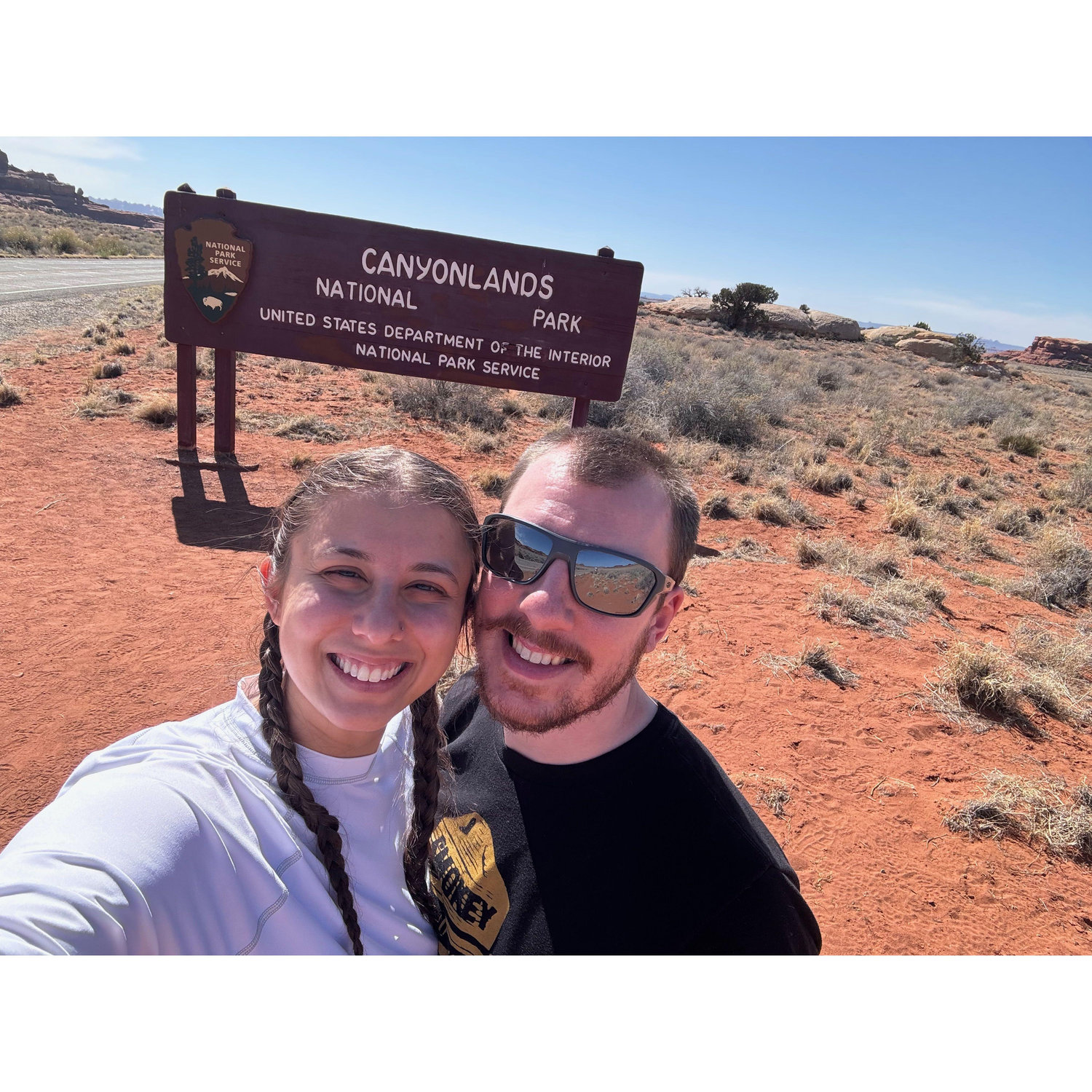 Right outside Canyonlands National Park in April 2025