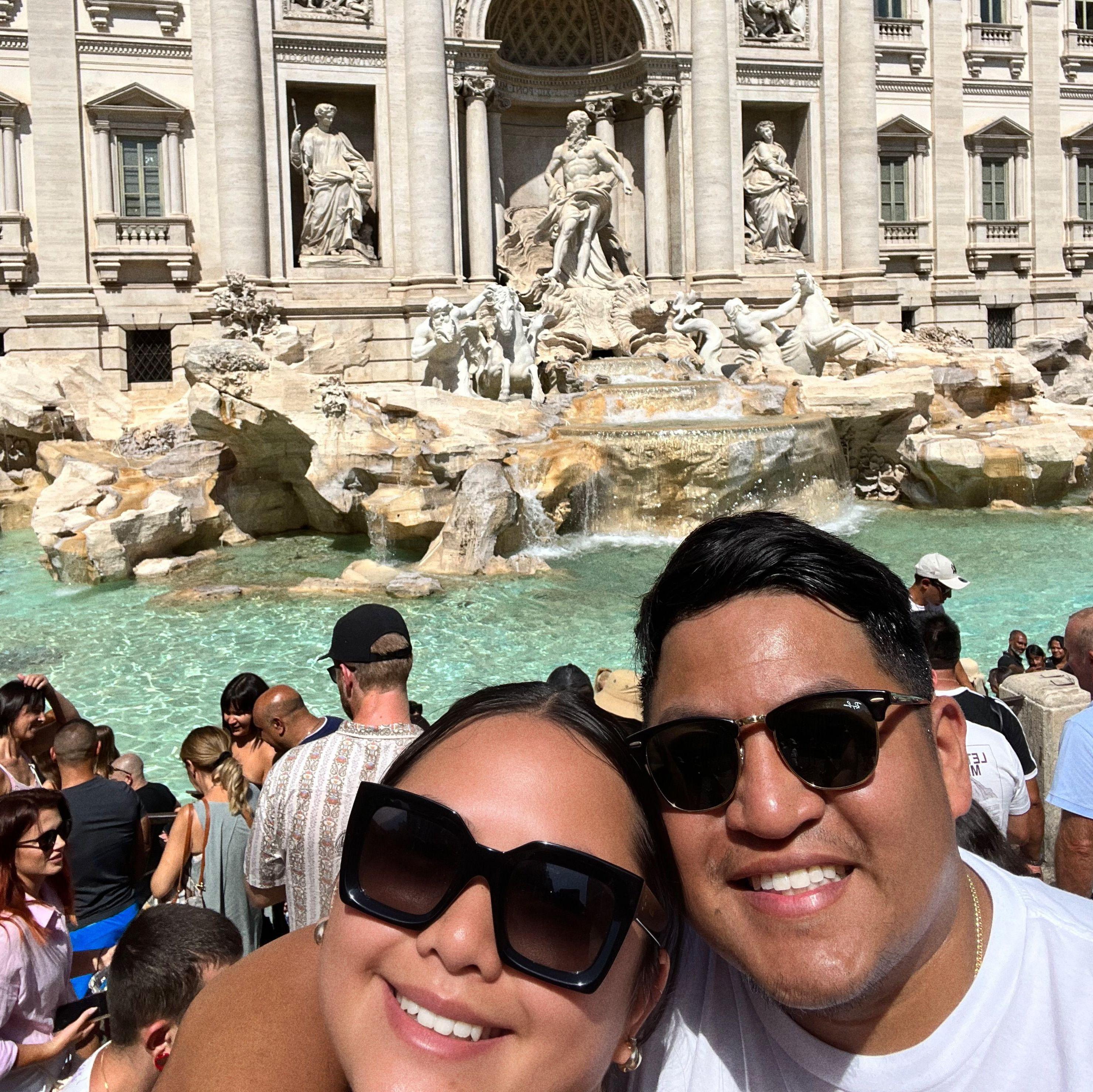 Trevi Fountain, Rome, Italy 2023