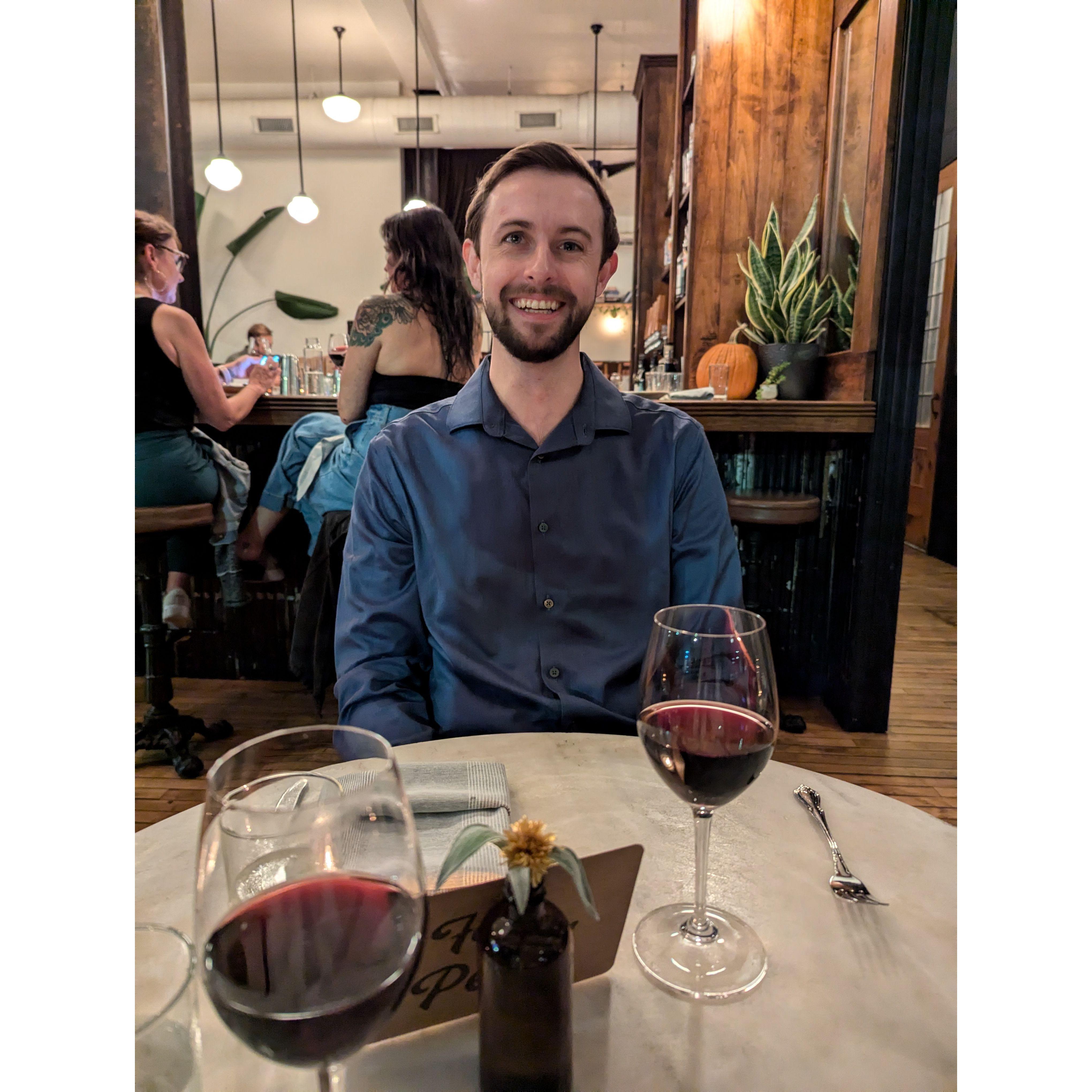 Celebrating 1 year of dating!