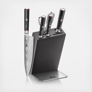 Yari 6-Piece Knife Hua Block Set