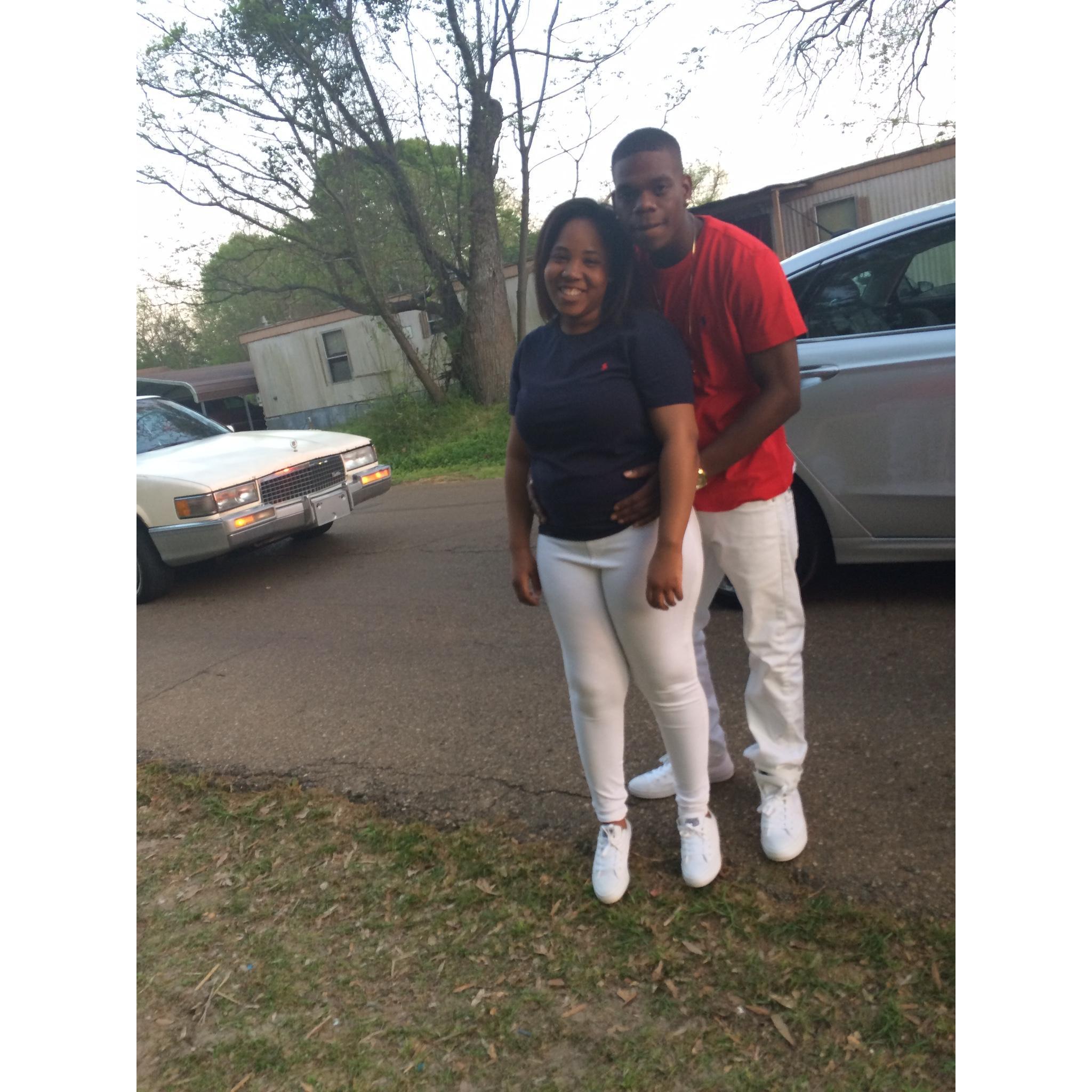 Easter before Tristian arrived