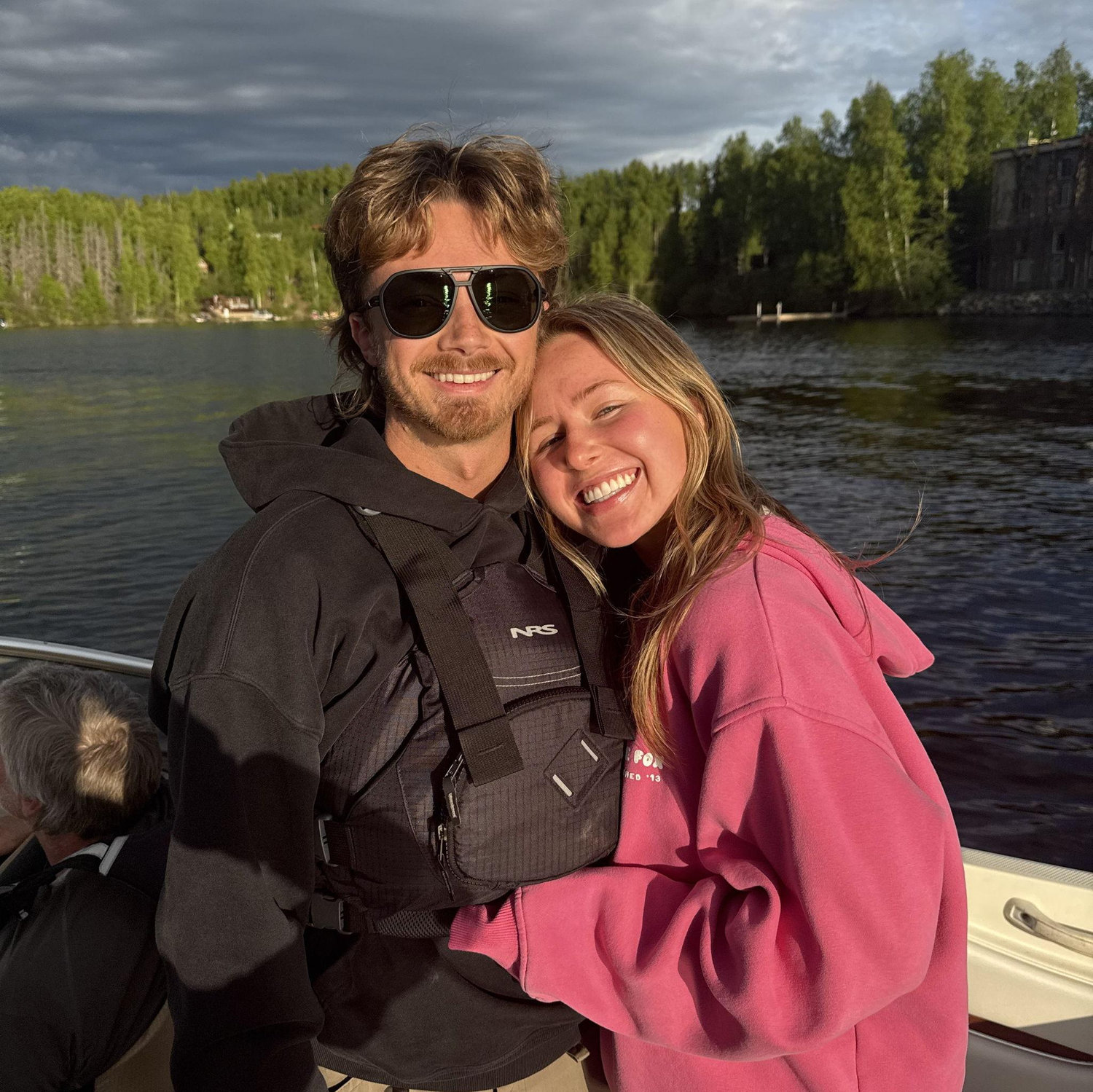 Us at Big Lake, AK!