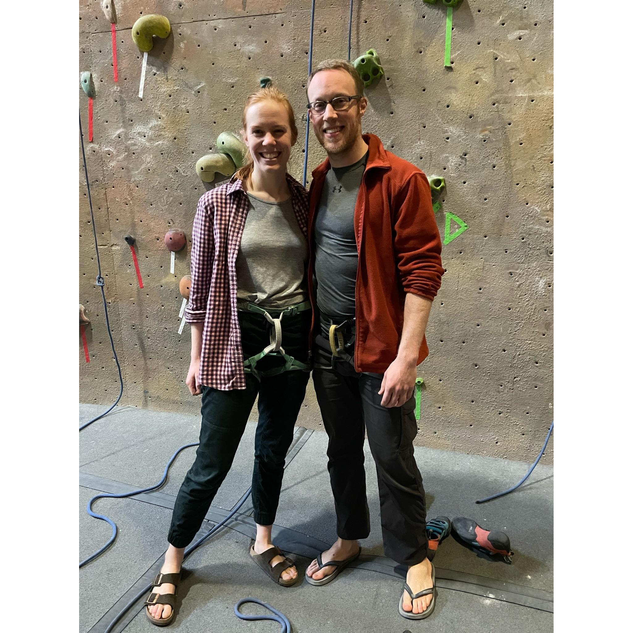 Planet Rock! If you can't find us at work or at home, we're probably climbing.