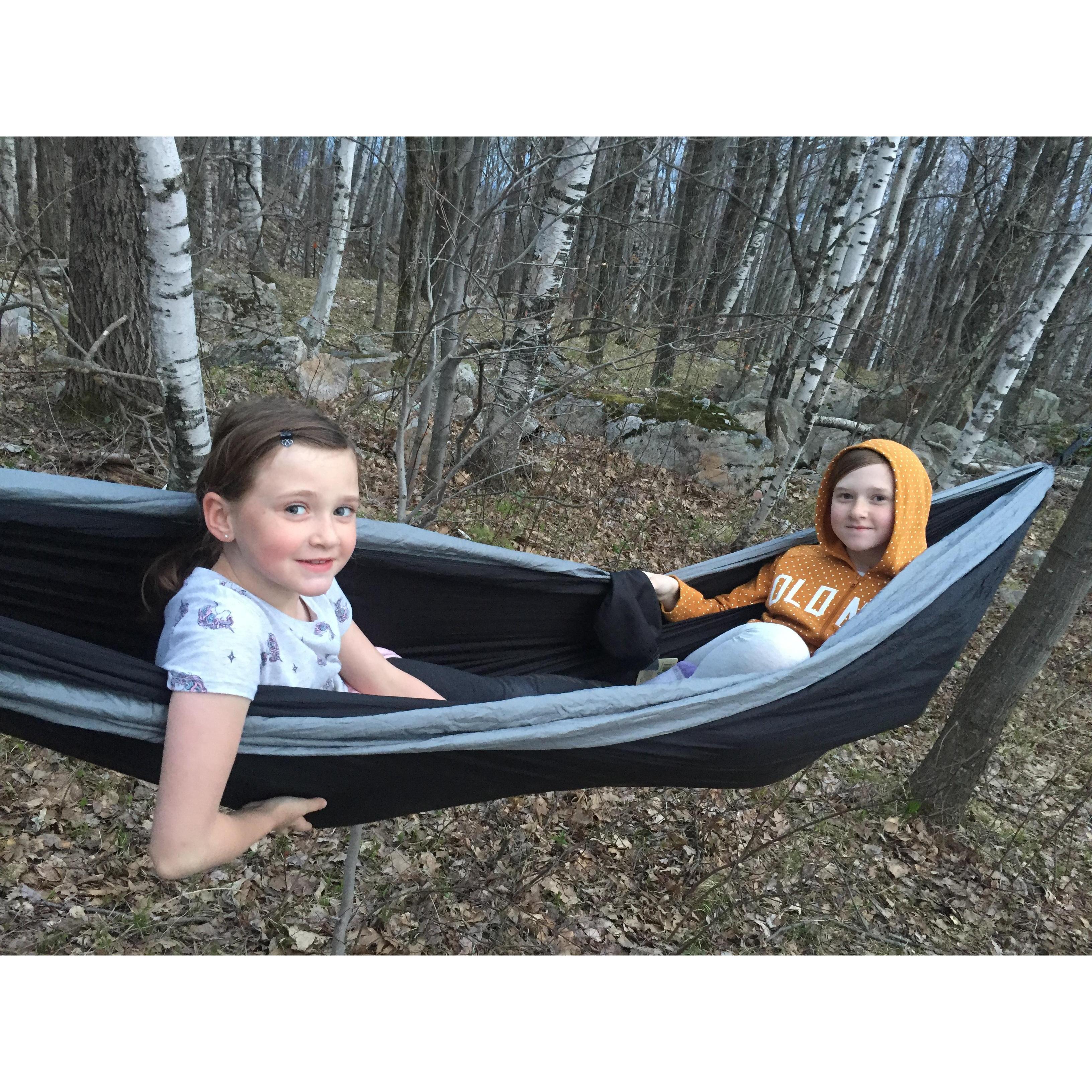 Rib Mountain hammock fun
