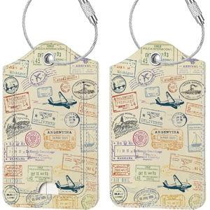Fintie Luggage Tags - Postmark (2 Piece)