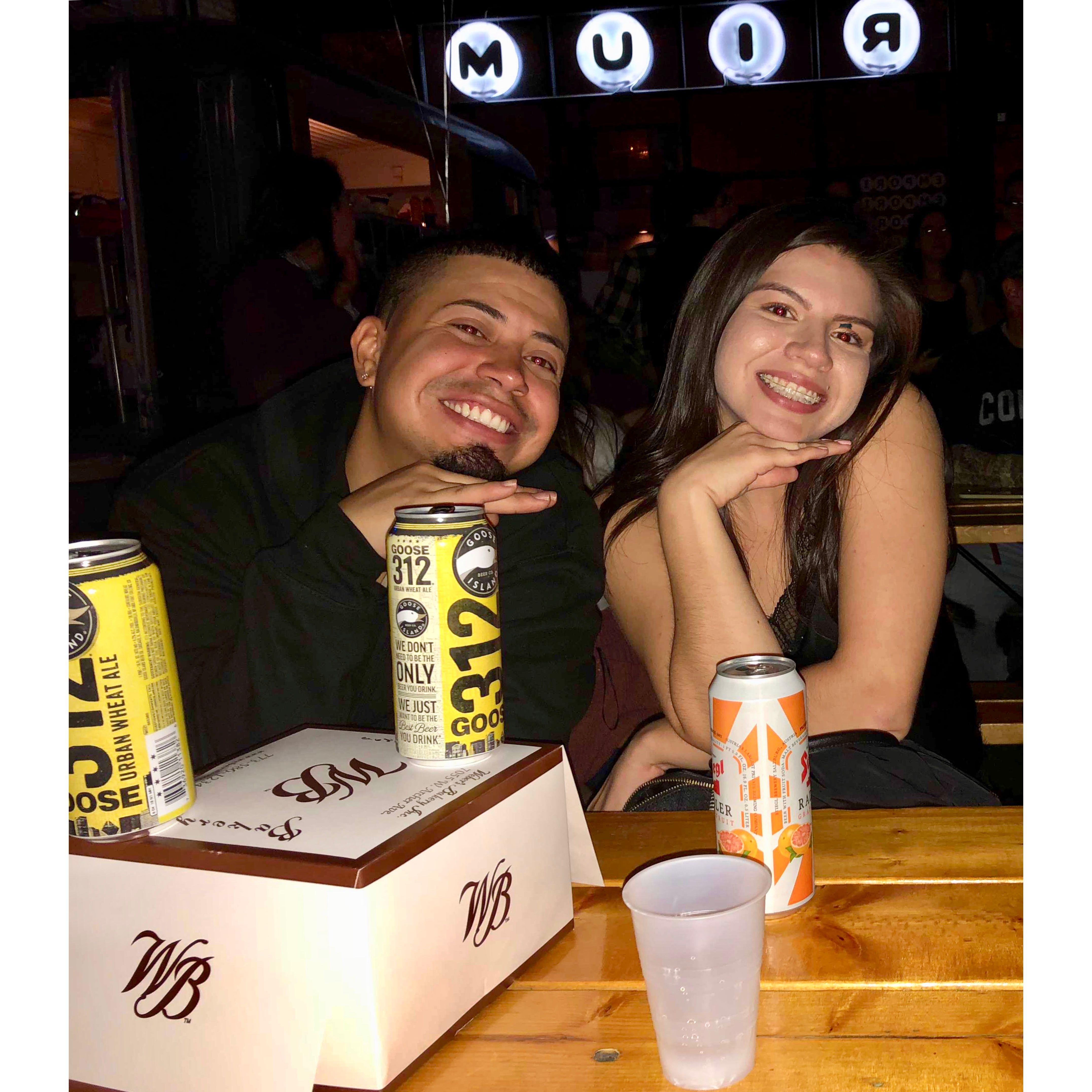 before we started dating and were just in the same friend group.