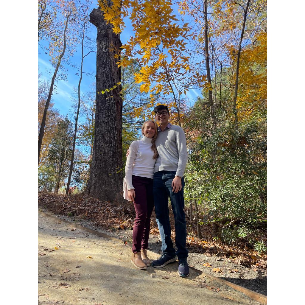 Thanksgiving week with Abigail's sister (Lydia Jones + Family). Walking to make room for more Turkey;)
(Nov, 2021)