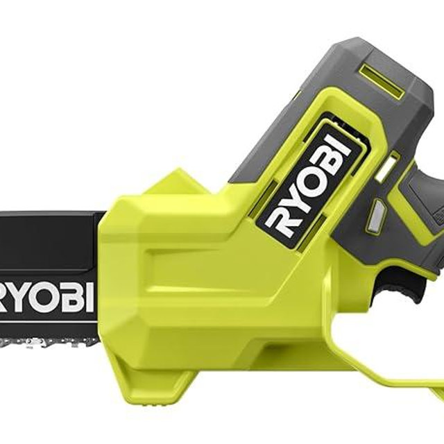 Ryobi ONE+ 18V 6 in. Battery Compact Pruning Mini Chainsaw (TOOL ONLY- battery and charger NOT INCLUDED), PCLCW01B