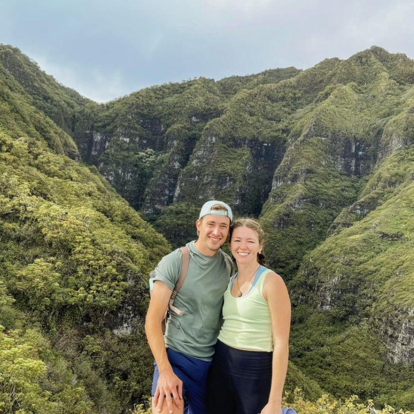 When Lexi went to join Michael in Hawaii during his work trip