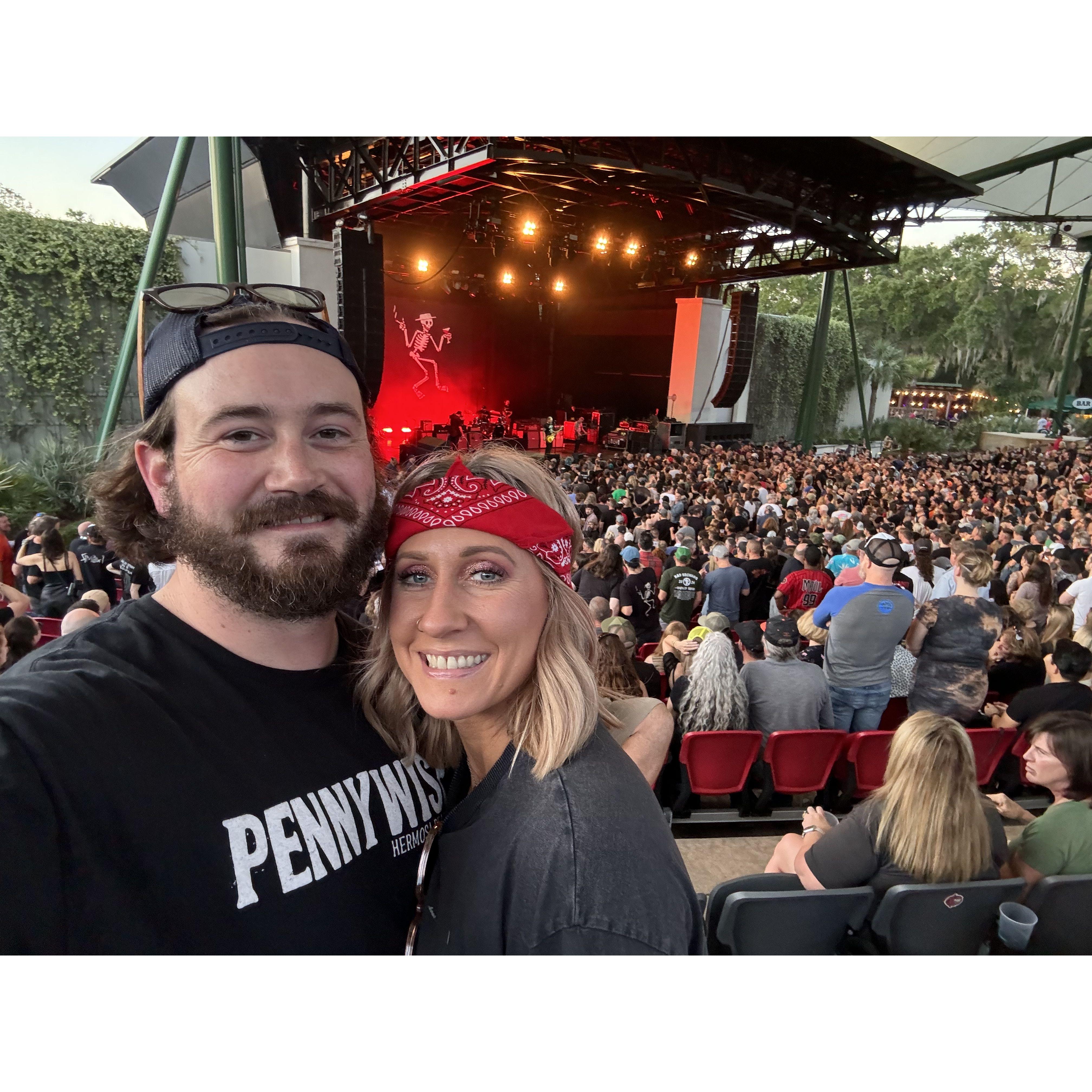 Social Distortion concert at the St. Augustine Amphitheater.
April 2024