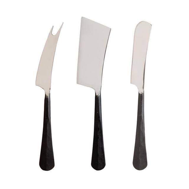 HG Woodbury Forged Stainless 3-Piece Cheese Serving Set