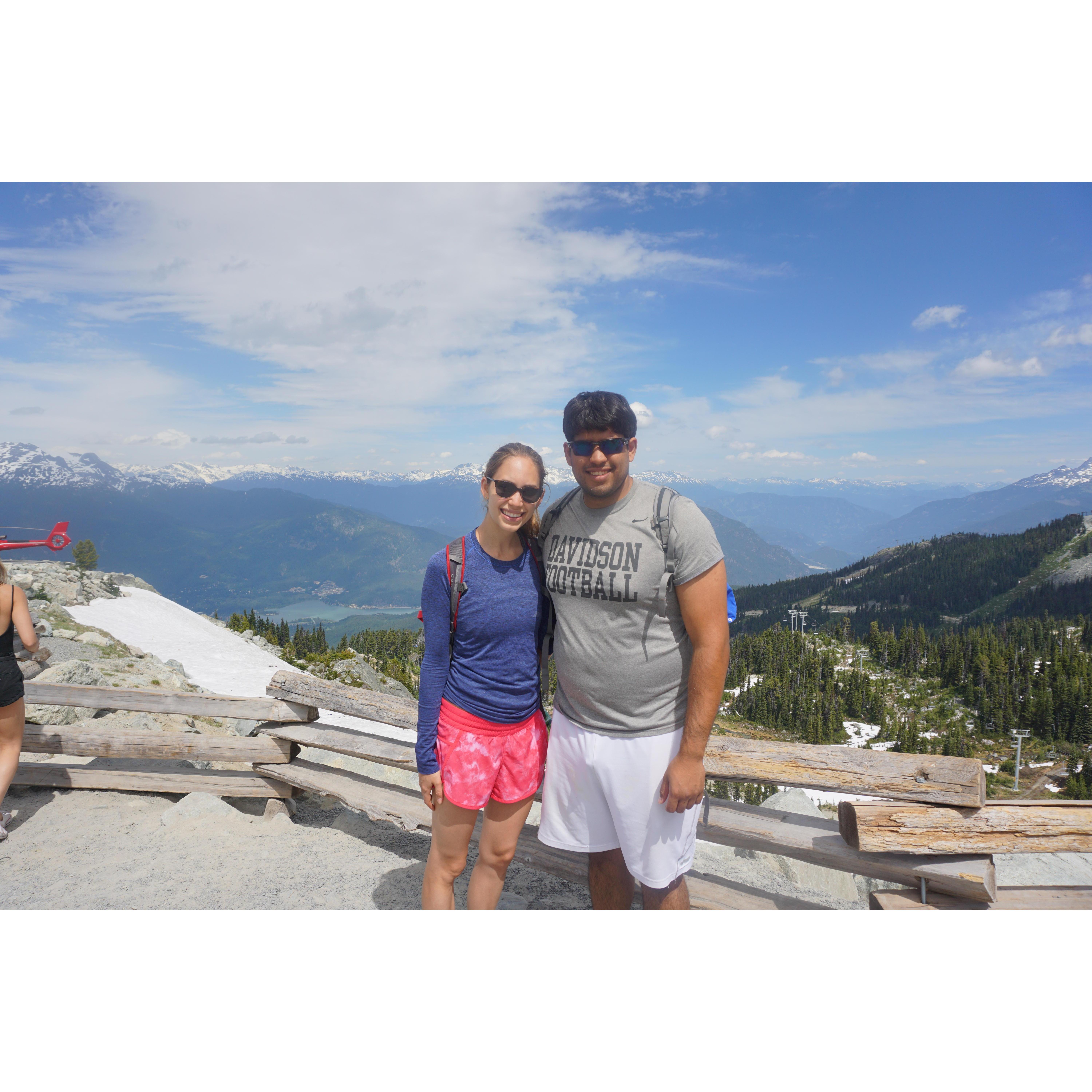 Hiking in Whistler!