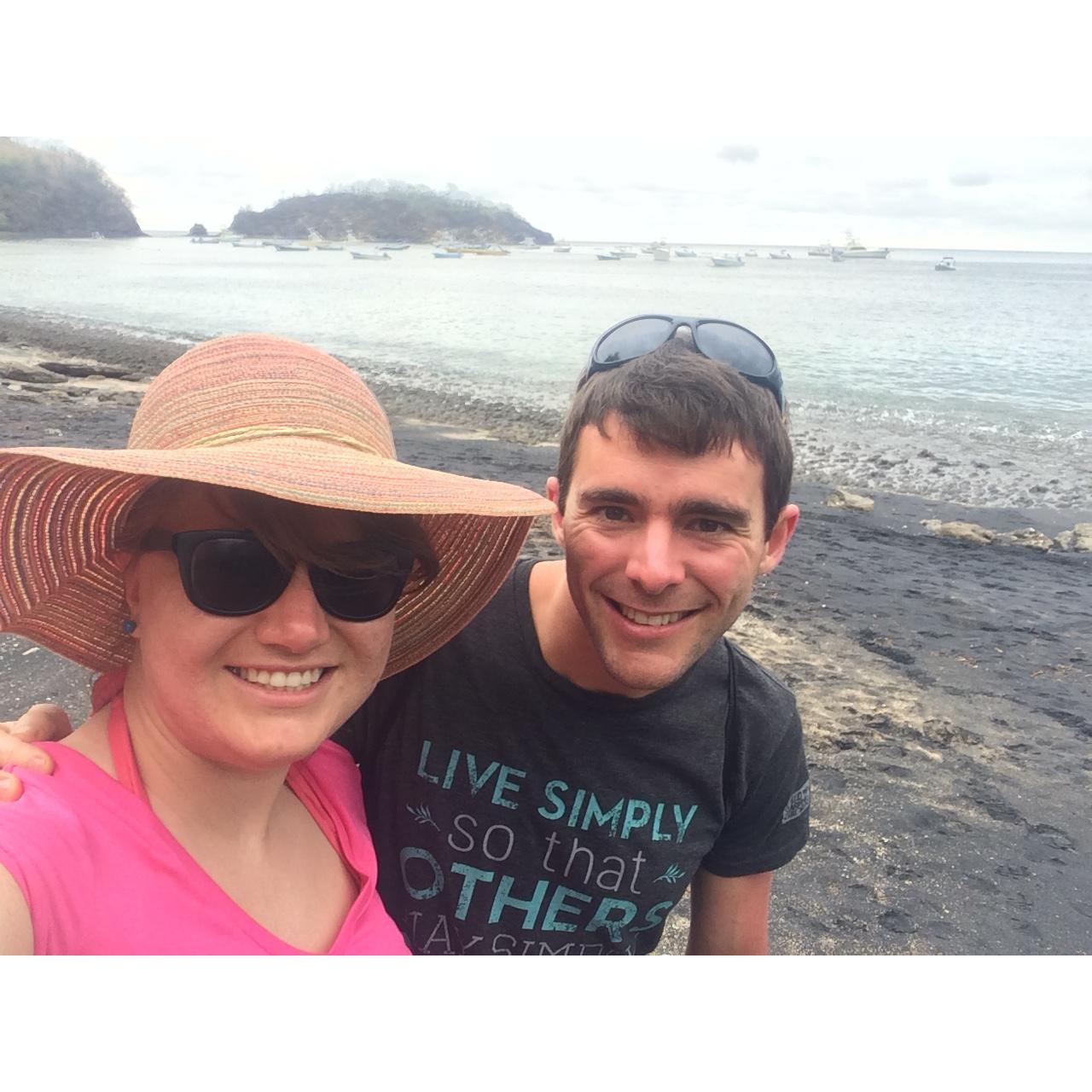 in Costa Rica visiting Cristina's brother and family!