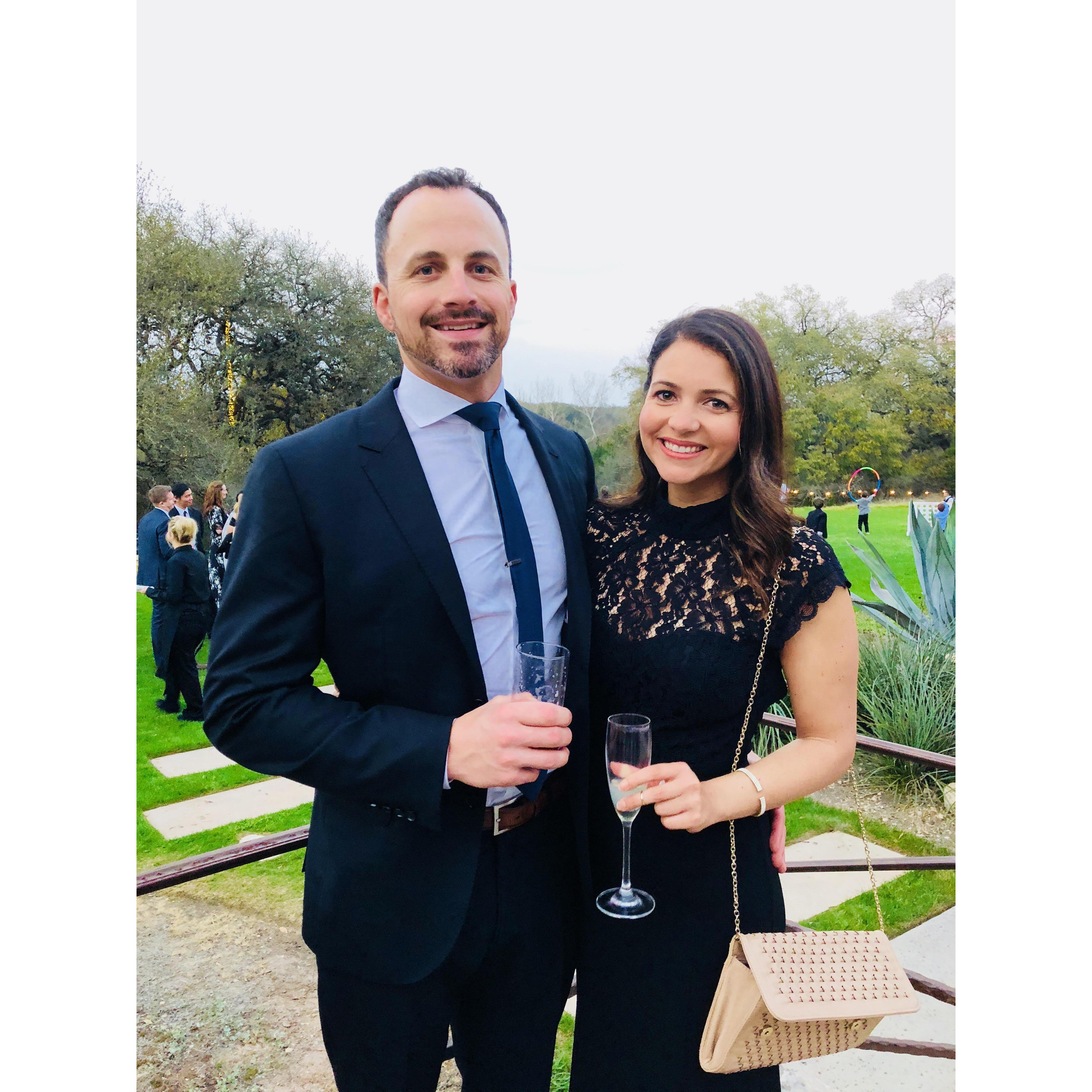 Celebrating The Rhodes wedding in Texas!