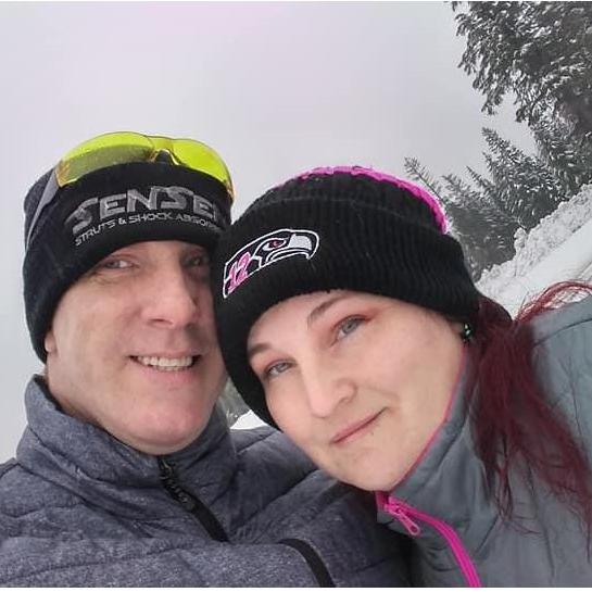 Sledding at Snoqualmie pass 2017