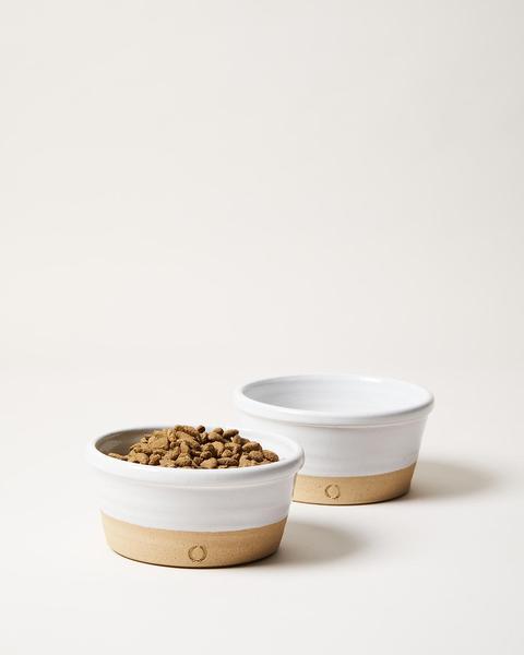 Farmhouse Pottery Dog Bowls