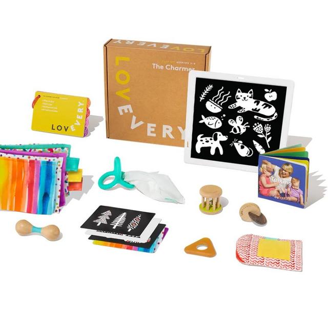 LOVEVERY Play Kit | 0-6 months Old Baby Toys | Montessori toys