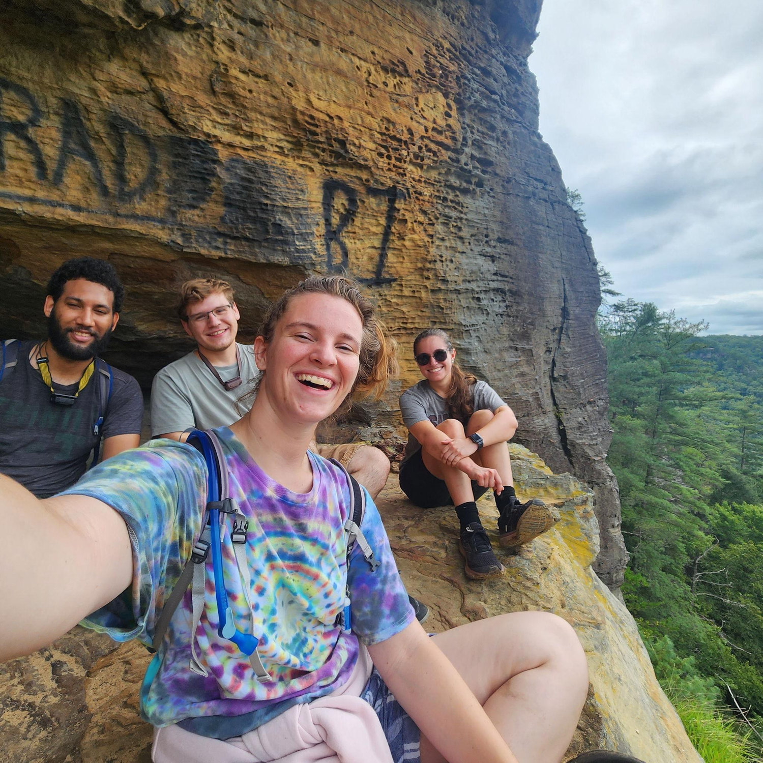 Red River Gorge trip with Derek and Anna!