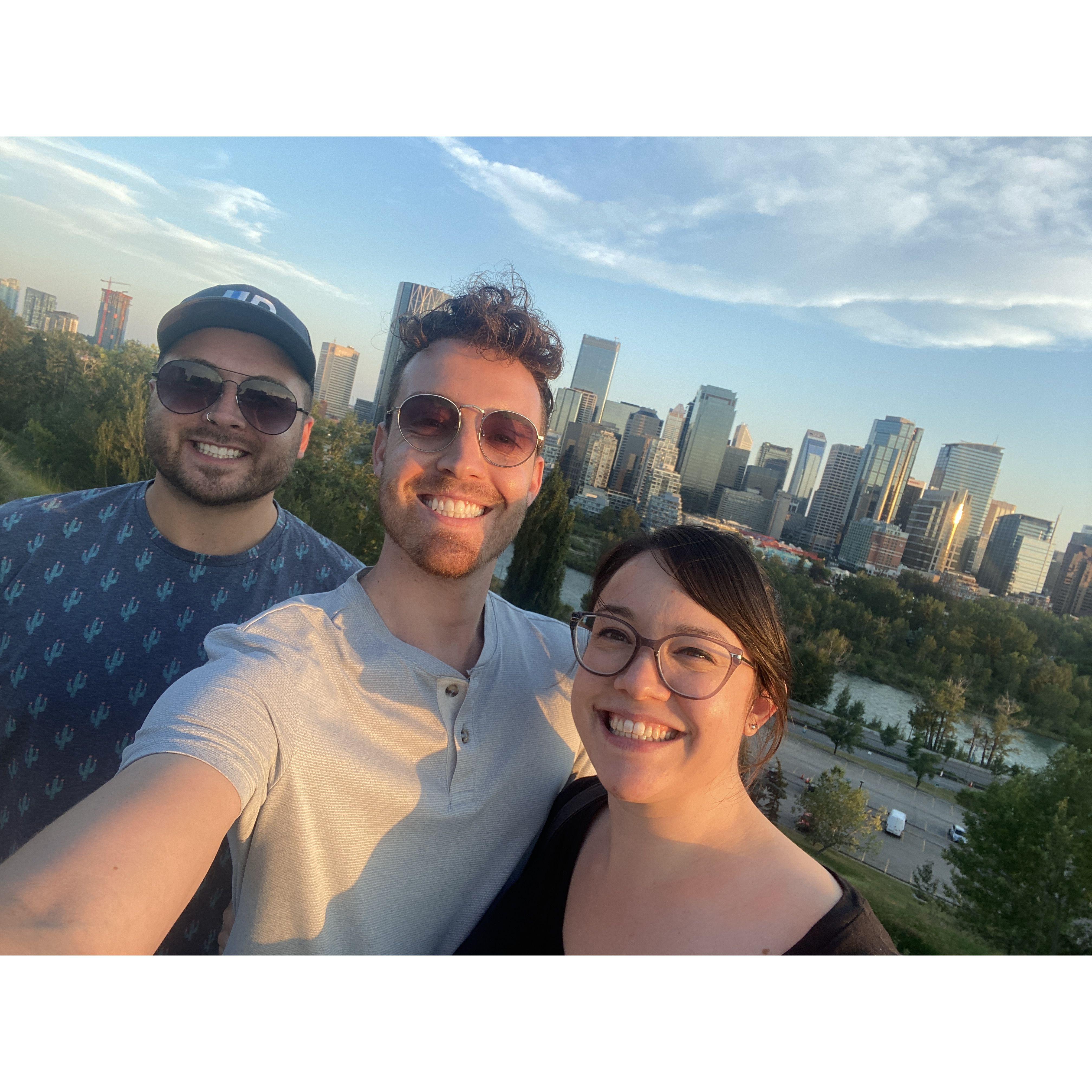 City scapes, milkshakes, and time together.