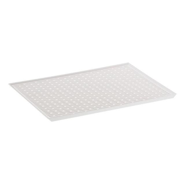 Yamazaki Home Tower Dish Drainer Tray, White