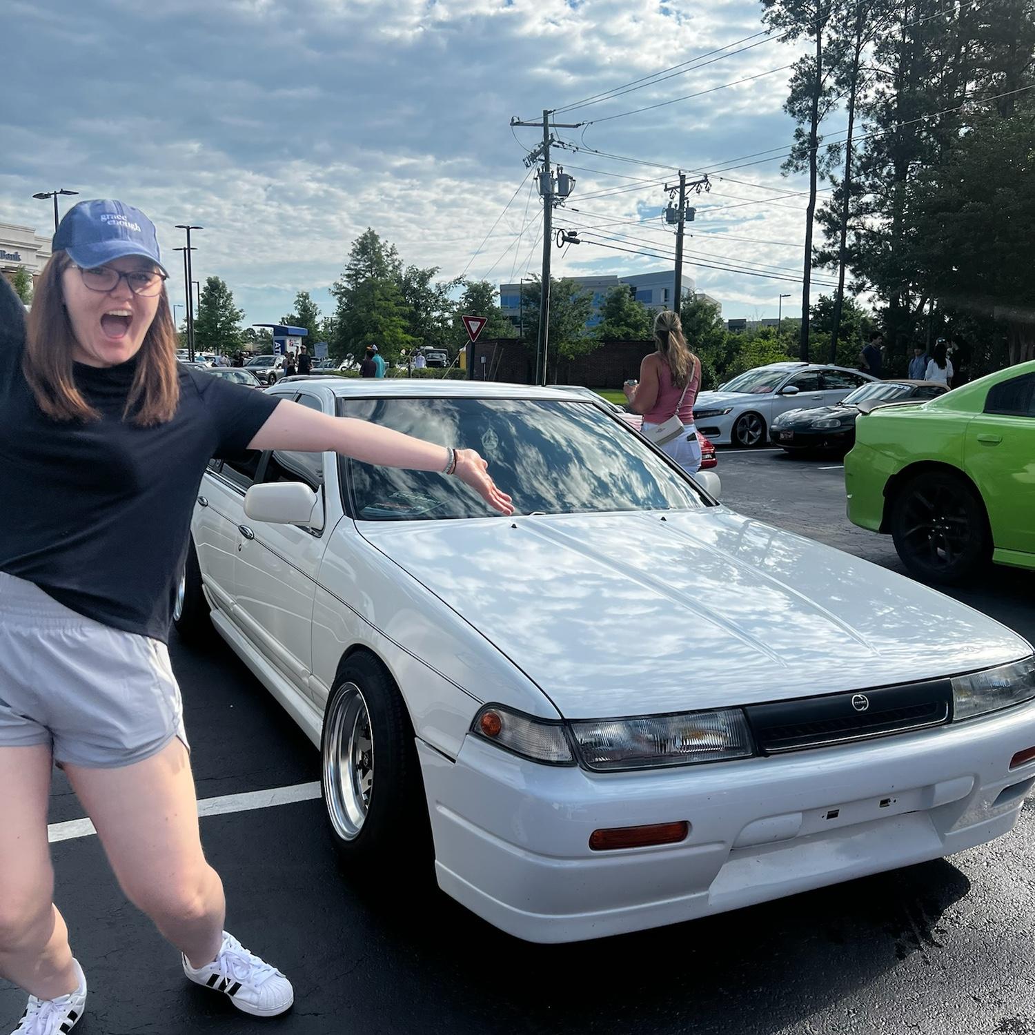 Liz's first car show! Trevor's attempt to share his obsession...