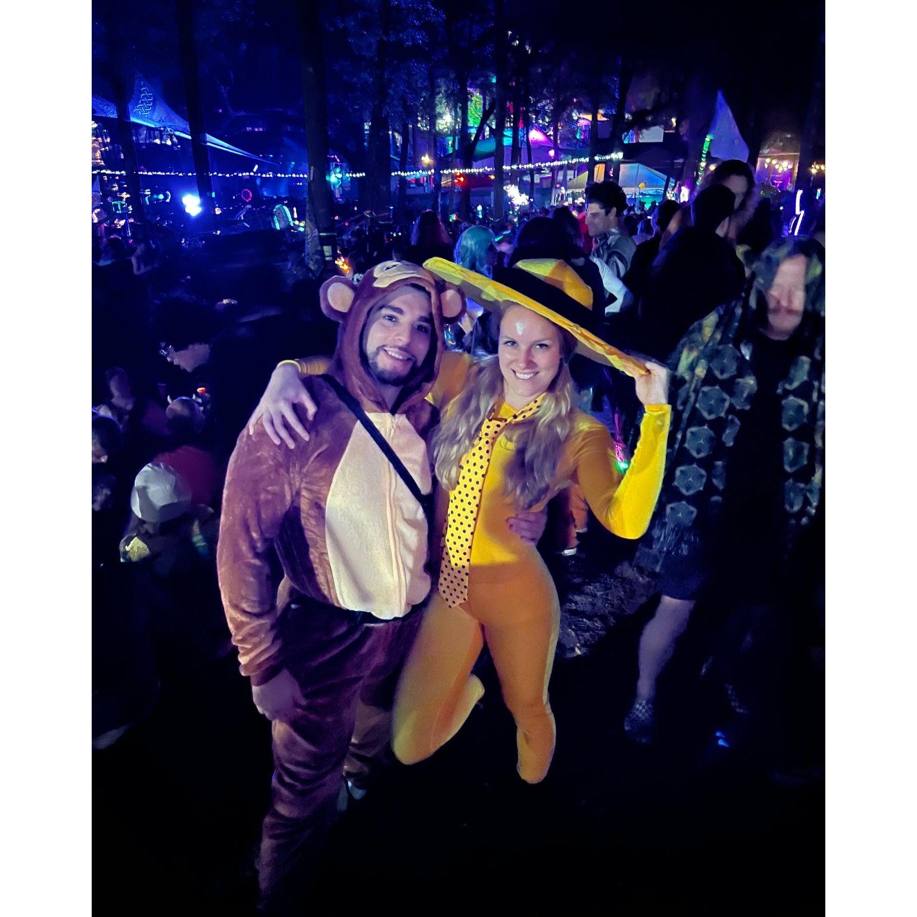 George taking his nickname seriously! This is our favorite Halloween costume to date