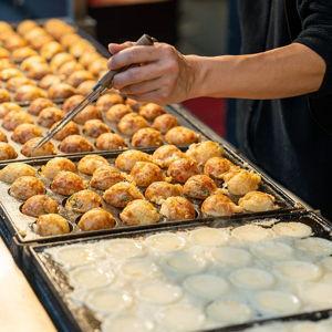 Pay for some street food in Tokyo, like okonomiyaki! (Venmo)