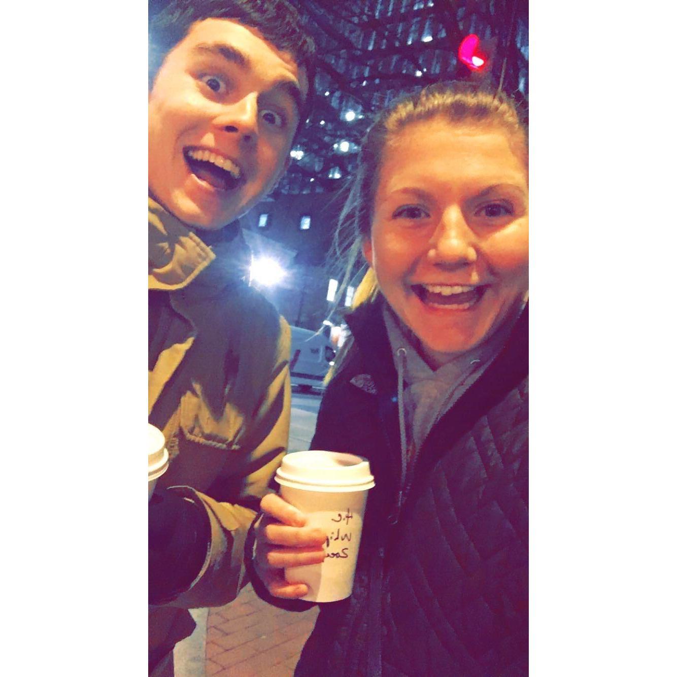 Jack totally not freaking out before his first CFA exam