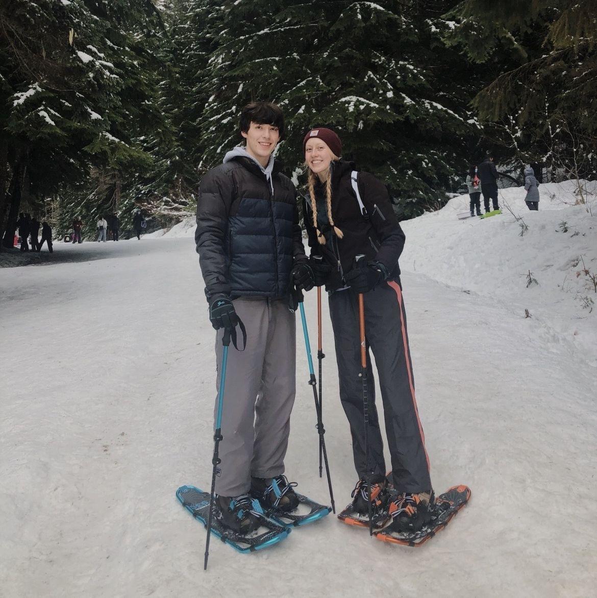 Snowshoeing at Mount Rainier