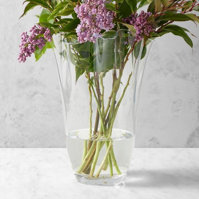 Ruffle Glass Vase