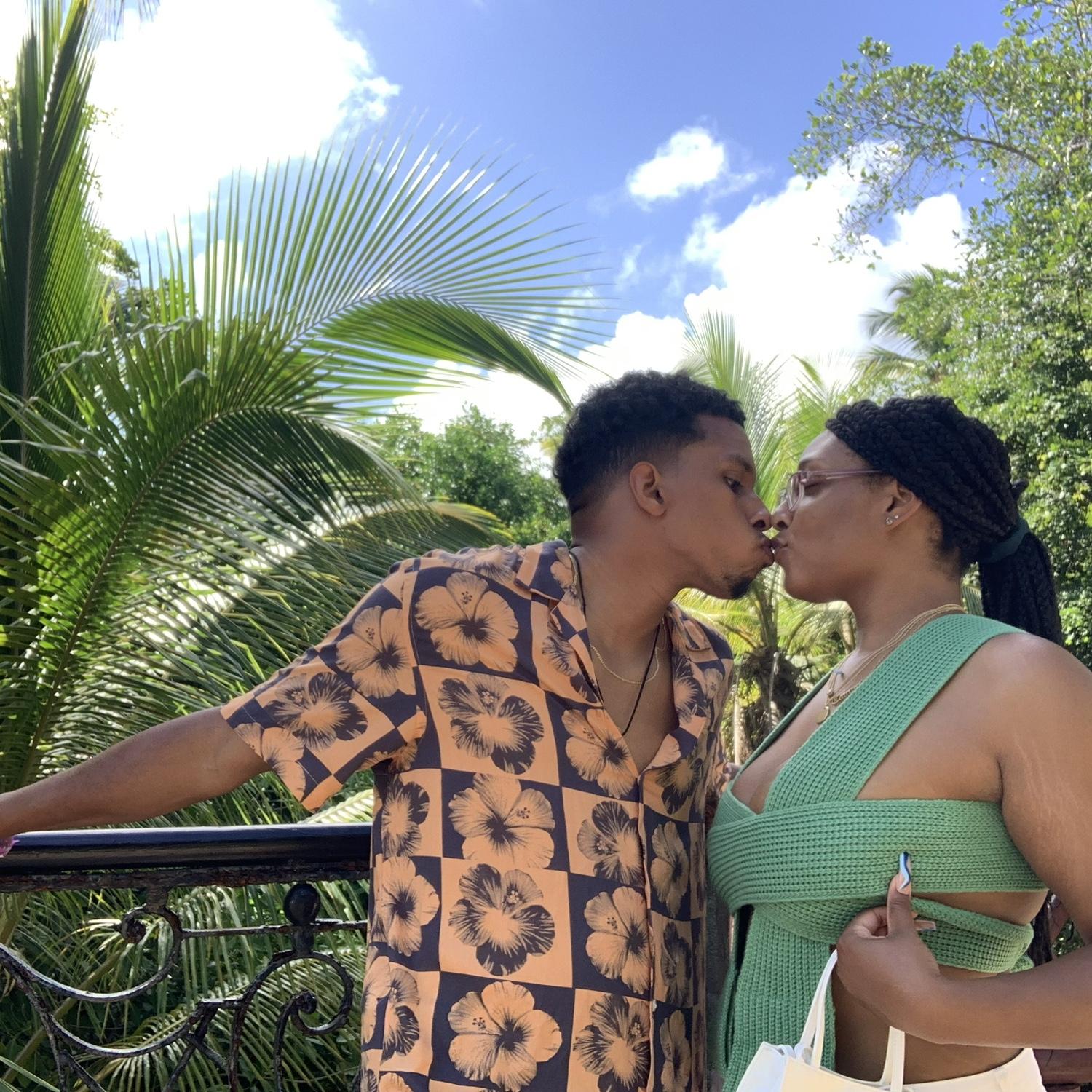 Our first trip out of the country together! Punta Cana, DR!