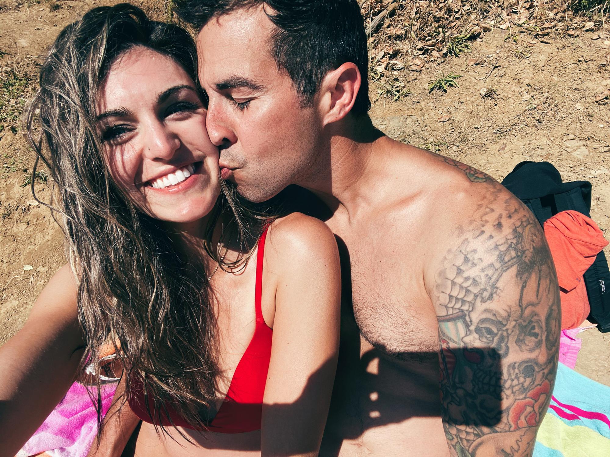 Our first real date at Lake Chabot, after knowing each other 5 years, pretty sure we had found our forever