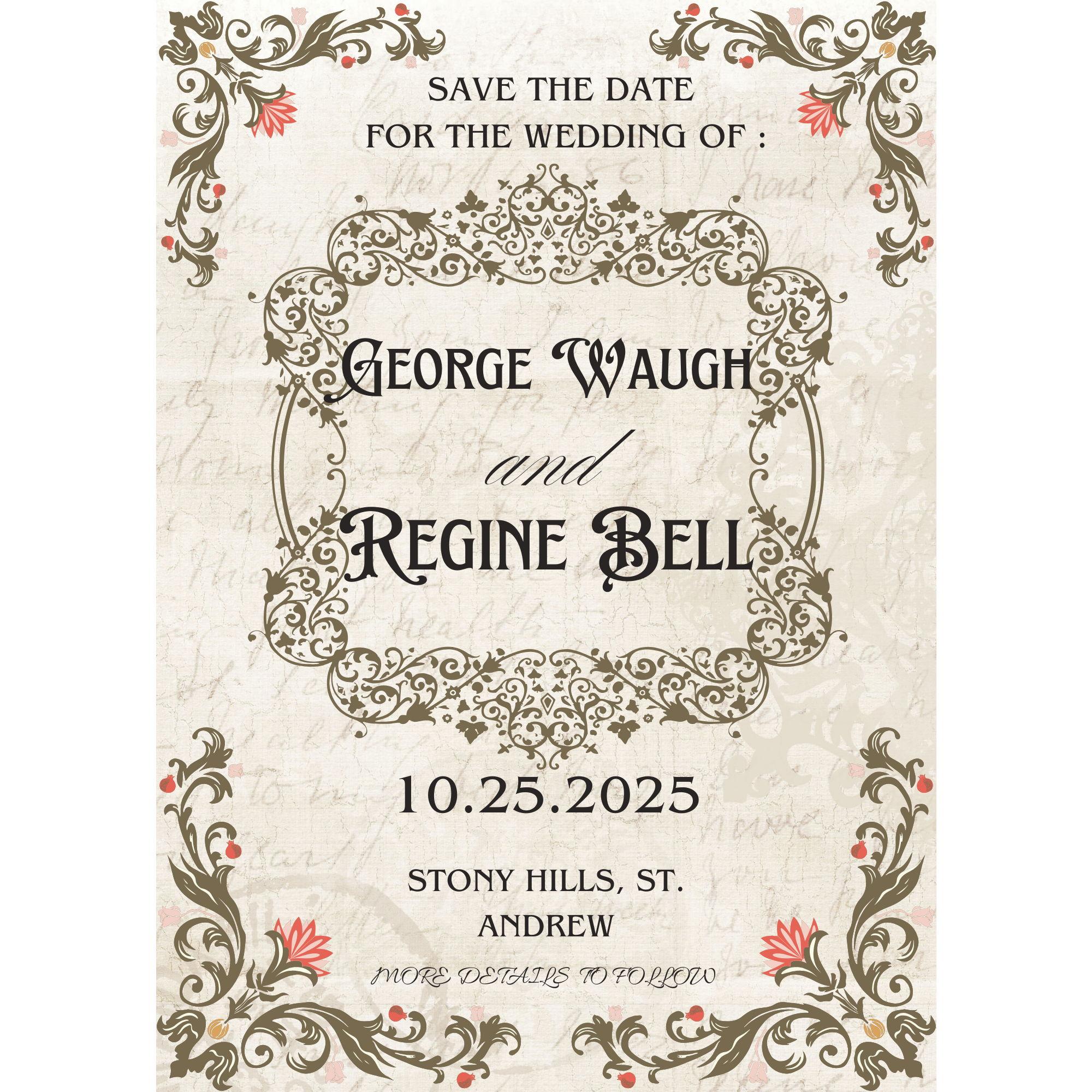 Our save the date !