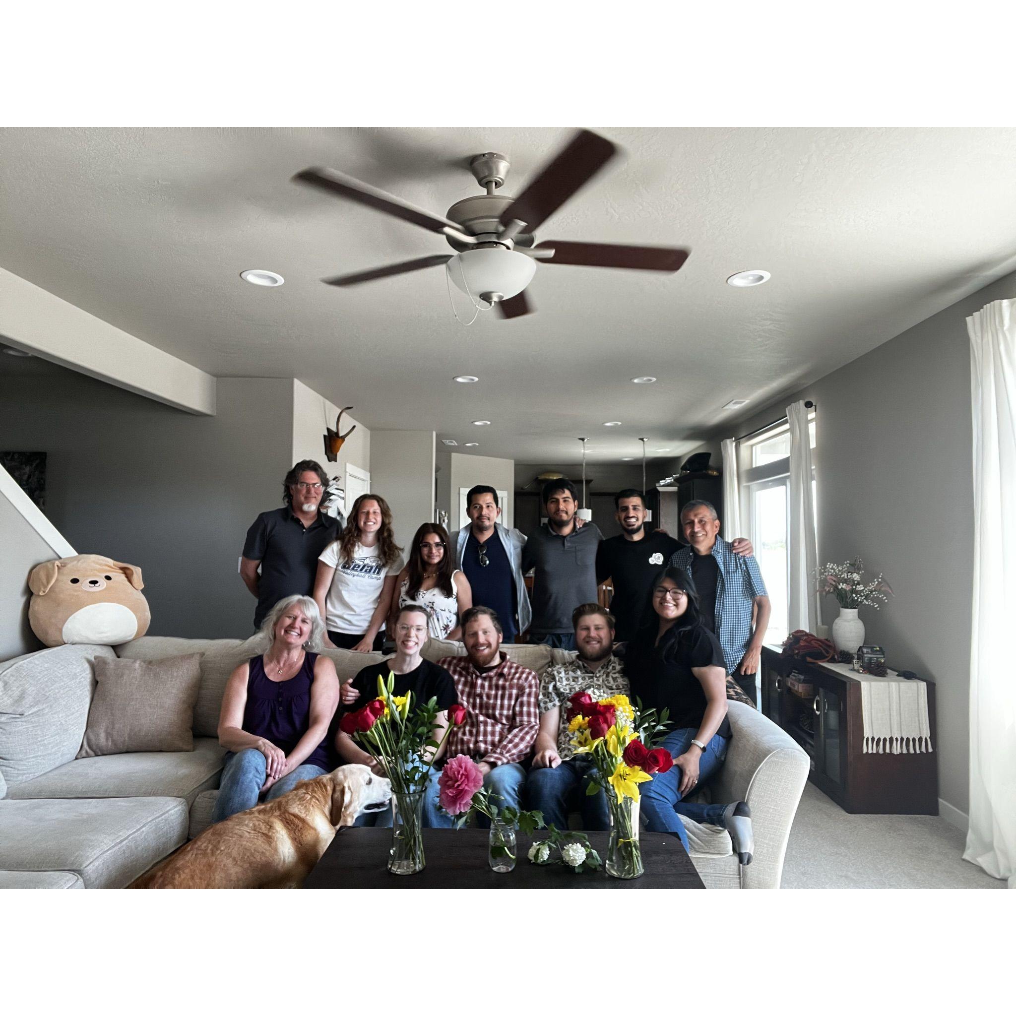 Whole family together!