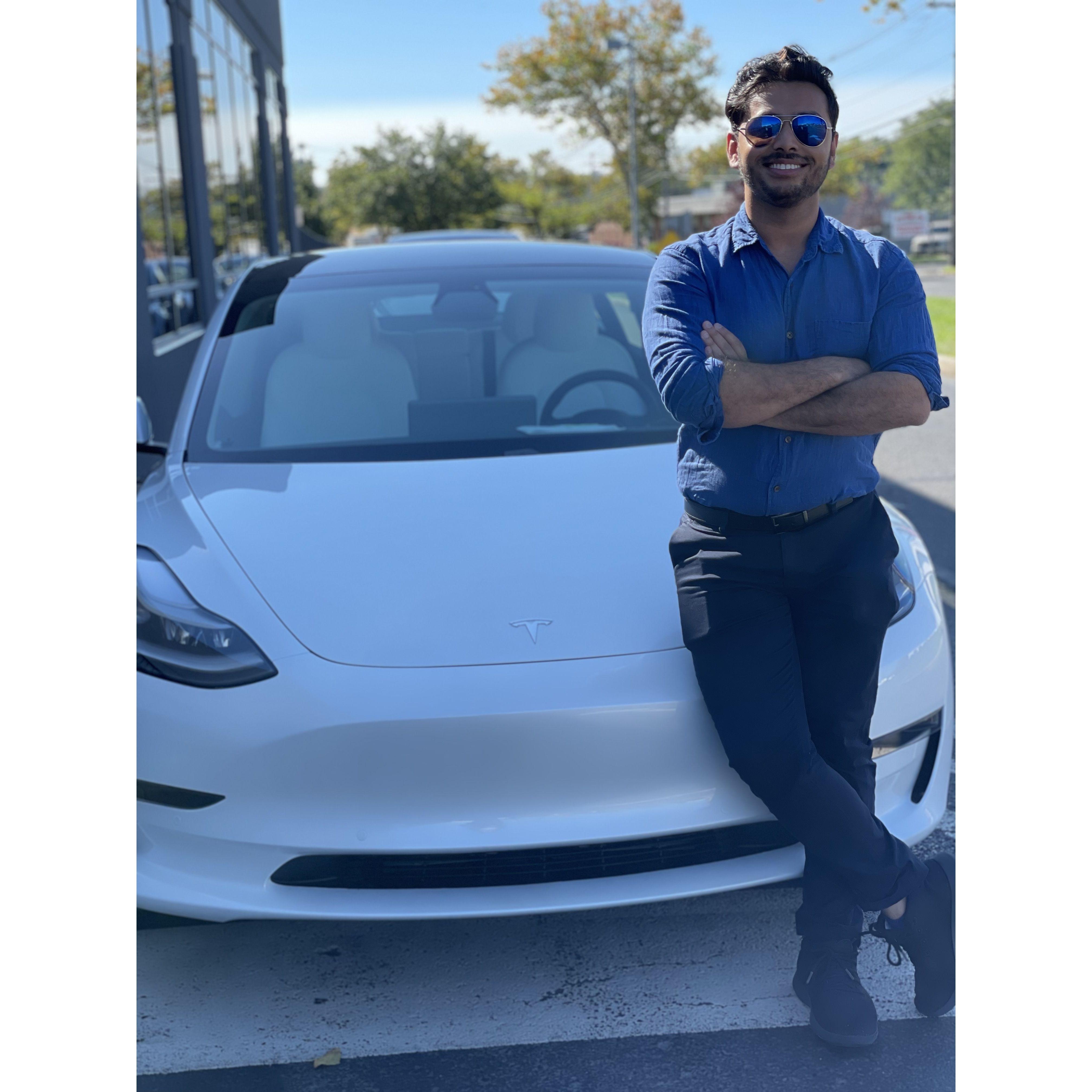 Fun fact: Aman's license plate reads "XRAY"